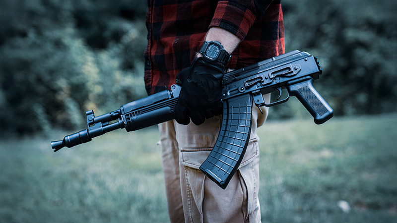 Pioneer Arms Polymer Hellpup PRO 7.62x39 AK Pistol- With Picatinny Rear Trunnion