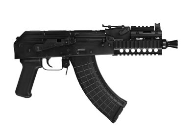 Pioneer Arms Quad-Rail Micro Hellpup CORE 7.62x39 AK Pistol