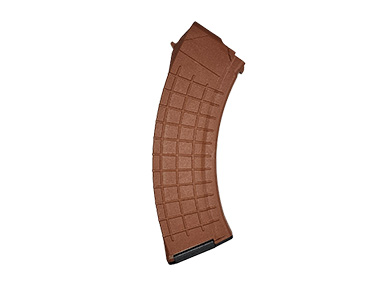 Pioneer Arms Orange 7.62x39 30rd Polymer Polish Style Waffle Magazine