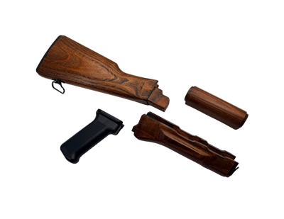 Pioneer Arms Polish Laminated Wood Furniture Set With Black Pistol Grip